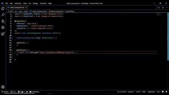 Video 9 | Use Angular HTTPClient to call API смотреть онлайн