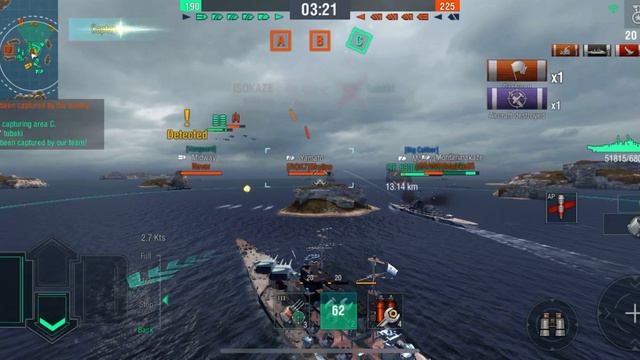 World of Warships Blitz - Kremlin first game / early impressions (with build) смотреть онлайн