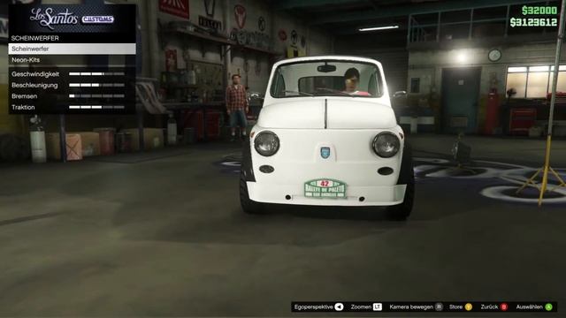 GTA Online - Pimp my Ride (FIAT 500) смотреть онлайн