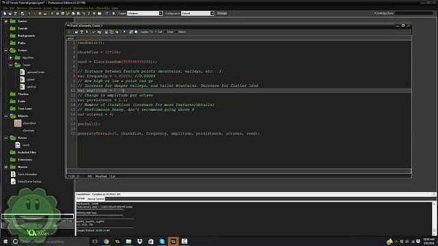 Game Maker Studio: 2D Procedurally Generated Terrain смотреть онлайн