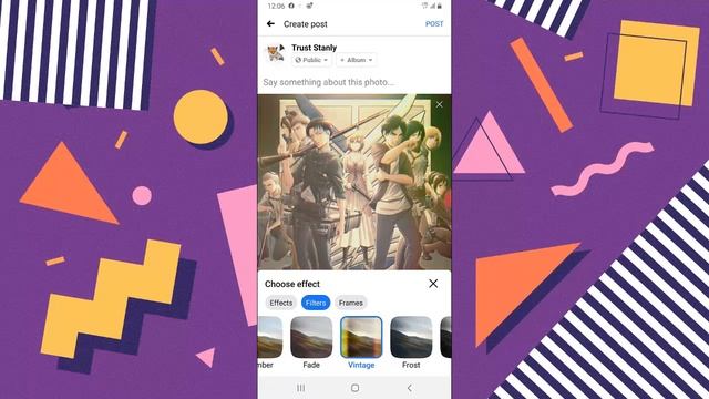 How to add effects to Facebook photos post with New Updated feature смотреть онлайн