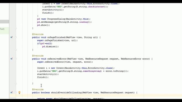 How to convert website into android app using WebView in Android Studio смотреть онлайн