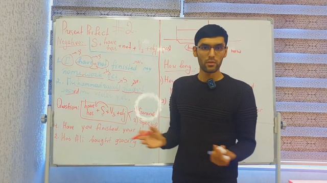Present perfect (hozirgi tugallangan zamon) #Ingliz tili online dars смотреть онлайн