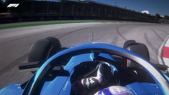 Onboard Fernando Alonso Alpine a522 at Mexican Grand Prix | Assetto Corsa #f1 смотреть онлайн