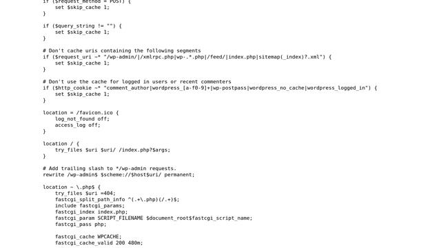 Nginx caching pages for logged in WordPress users (and showing admin bar to visitors!) смотреть онлайн