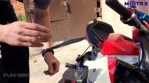 Как завести детский квадроцикл - мотоцикл двухтактный | ТехОбзор