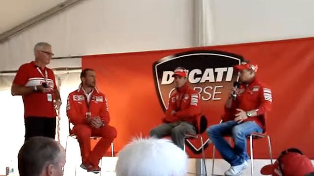 MotoGP - Casey Stoner & Marco Melandri interviewed @ Phillip Island 2008 Part 2 смотреть онлайн