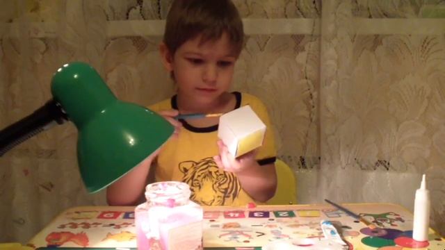 Делаем куб. Знакомимся с ребрами и гранями смотреть онлайн