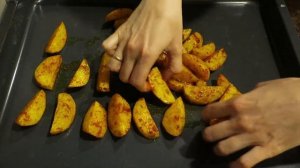 Картофель по-деревенски как в Макдональдсе.