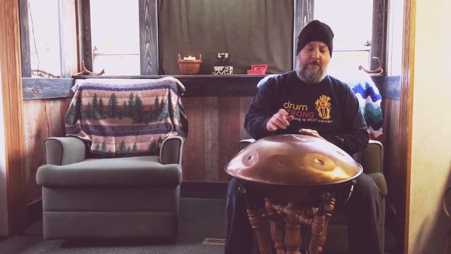 Saraz Handpan with EnSol Pickup and Ibanez Chorus Practice Amp смотреть онлайн