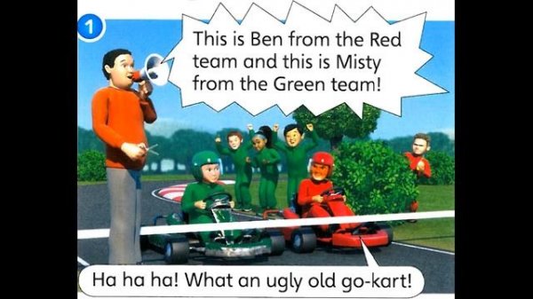 Super Minds 1  Unit 2   The Go kart Race Story