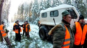 Межсезонье. Охота на копытных. Загонная охота на лося, часть 1.