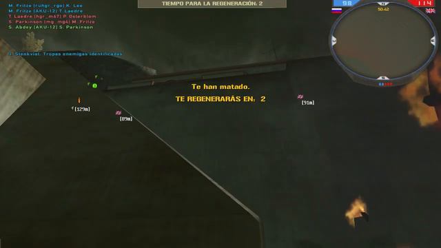 Por poco y ganamos/Just barely and we won - Rusmarine - BF2 смотреть онлайн