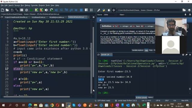 Session-4 Python Programming, Data, Computer Science смотреть онлайн