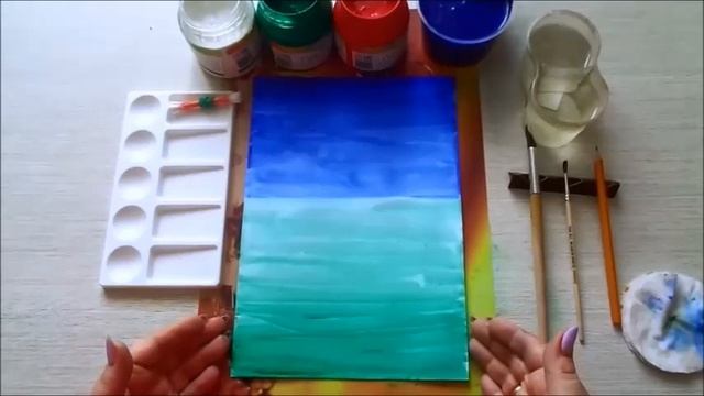 Рисование "Цветущая весна" смотреть онлайн