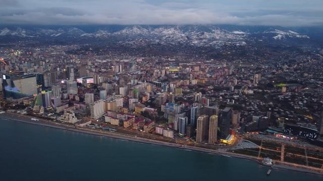 Batumi Sunset & Dusk - 2.7K Dji Mini 2 смотреть онлайн