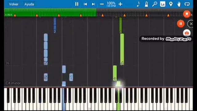Five nights At Freddy's 1 canción completa en piano смотреть онлайн