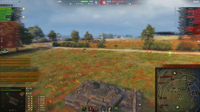 T-100 LT: Scout dominates "Fisherman's Bay" - World of Tanks смотреть онлайн