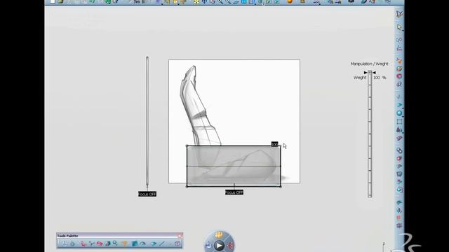 CATIA V6 | Industrial Design | Freestyle Sketch Tracer | Drag & Drop a Picture from Windows Explore смотреть онлайн