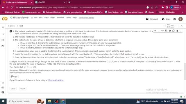 Using ChatGpt in Google Colab | Learn python with chatgpt and Google Colab смотреть онлайн