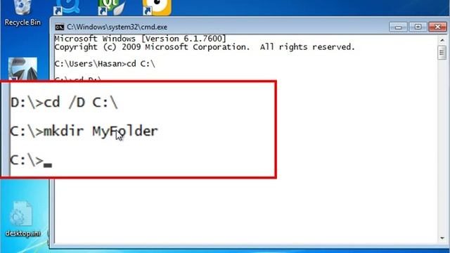 Введение работы с командной строкой CMD в WINDOWS. УРОК №1 смотреть онлайн