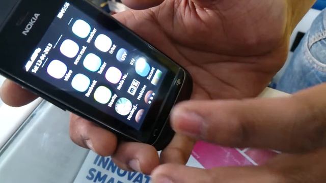 Nokia Asha 308 smartphone смотреть онлайн