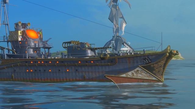 World of Warships Halloween Nightmare Operations Trailer смотреть онлайн