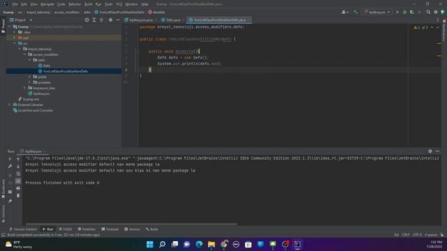 Access Modifier Default Nan Java (Kreyol) смотреть онлайн