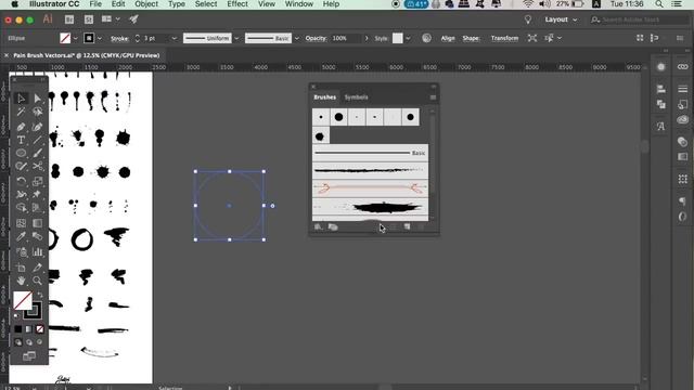 HOW TO USE TEXTURE BRUSHES IN ADOBE ILLUSTRATOR смотреть онлайн