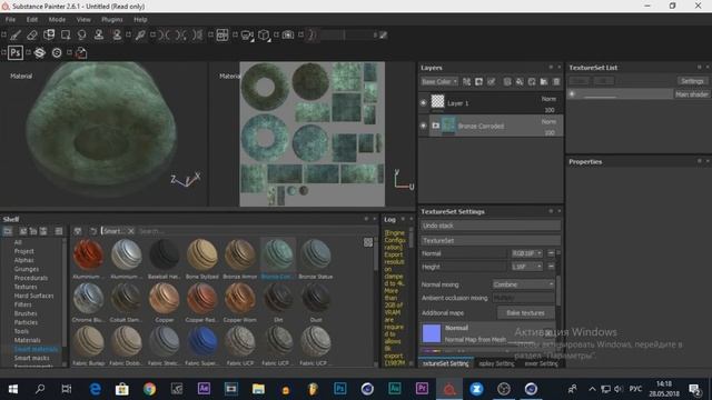 ЭКСПОРТ ТЕКСТУР ИЗ SUBSTANCE PAINTER В CINEMA 4D//КАК СДЕЛАТЬ ШИКАРНЫЕ ТЕКСТУРЫ В CINEMA 4D смотреть онлайн