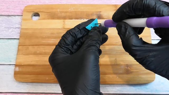 Гирлянда из флажков для торта. Флажки из мастики. смотреть онлайн