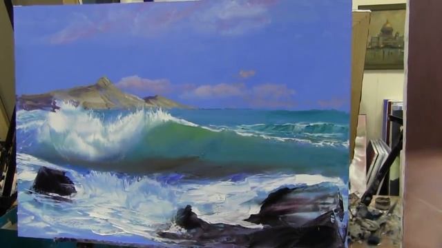 Игорь Сахаров, уроки рисования, курсы живописи Кисти Колос Милк