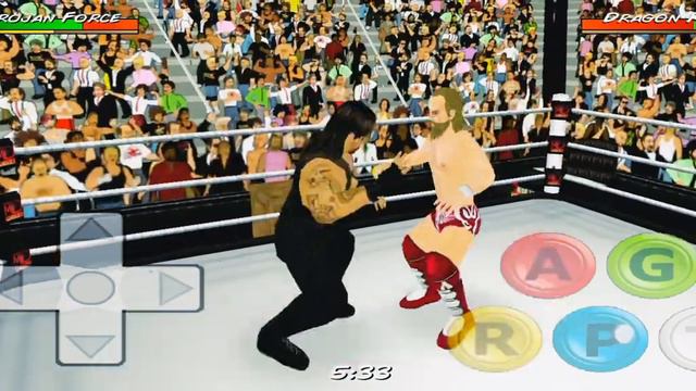 wrestling revolution game || roman Reigns vs danial brayan смотреть онлайн