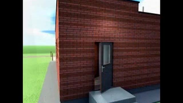 одноэтажная зимняя дача с гаражом. смотреть онлайн