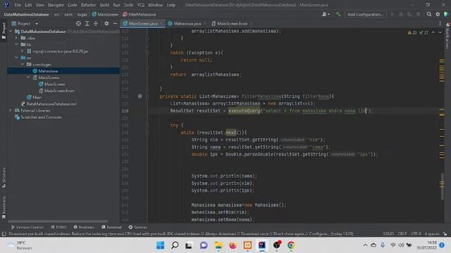 Membuat Aplikasi Java GUI Dengan IntelliJ dan Mysql смотреть онлайн
