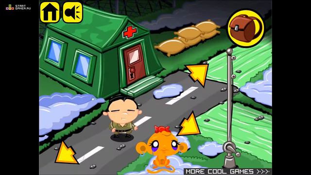 Игра "Счастливая Обезьянка 38" (Monkey GO Happy 38) - прохождение смотреть онлайн