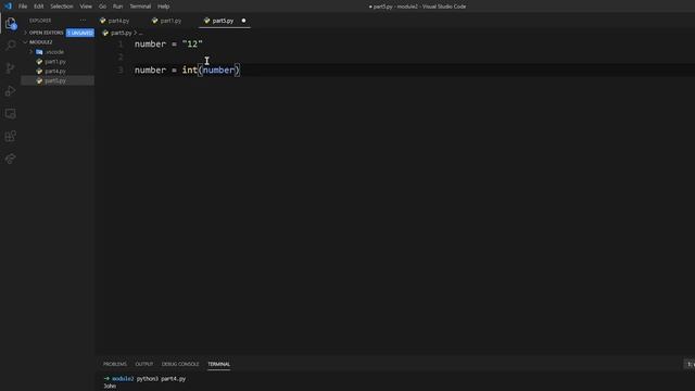 Module 2: Data Types, Variables, and Basic Operations | Changing Data Types| #python смотреть онлайн