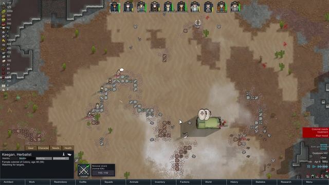 Rimworld:Dapperton (v0.12.914) - 32. Nerves of Steel! смотреть онлайн