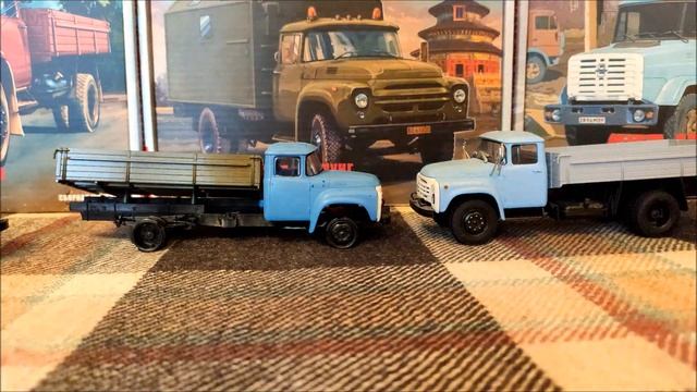 Переделка модели 1/43 ЗИЛ-130 АИСТ и посылка от Kioskcollection смотреть онлайн