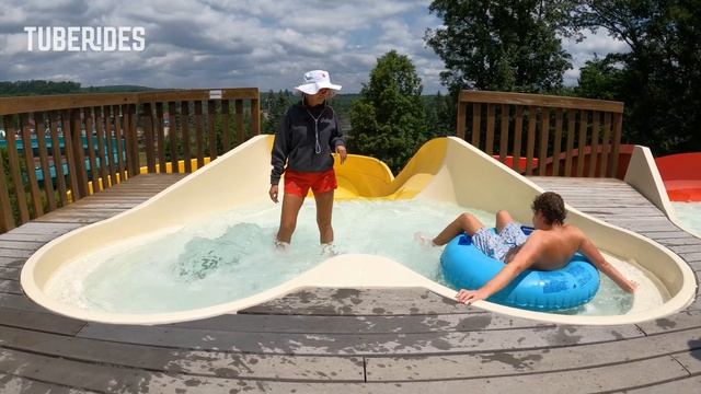 Sidewinder - Long Downhill Water Slide at Camelbeach смотреть онлайн