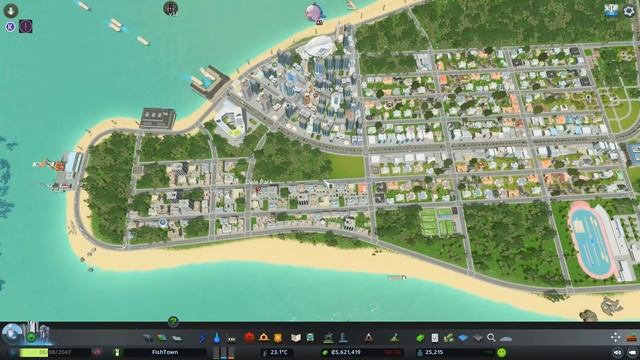 EXPANDING HUMPBACK ISLAND - Cities Skylines FishTown #16 смотреть онлайн