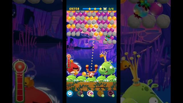Angry Birds Pop Level 605 Red and King Pig смотреть онлайн