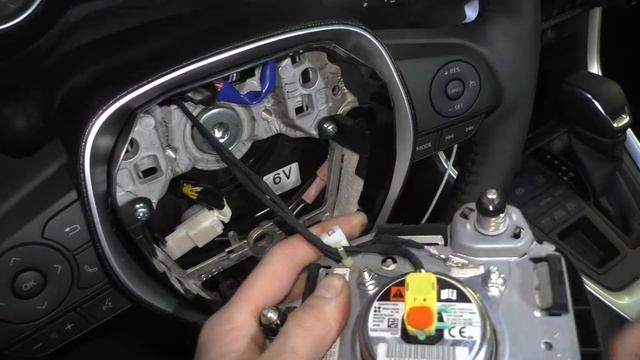 Снимаем руль на Тойоте 4 смотреть онлайн