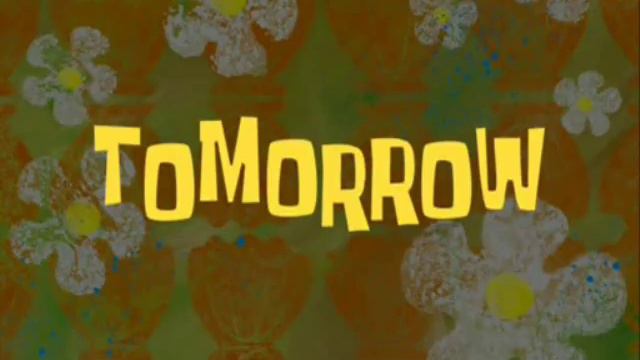 Spongebob Time Cards