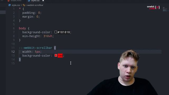 Como criar uma Scrollbar personalizada | Challenge | Onebitcode смотреть онлайн