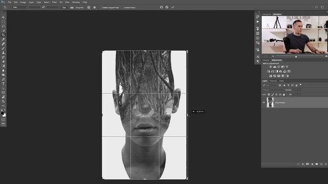 Photo Manipulation Tutorial (Double Exposure Effect) смотреть онлайн