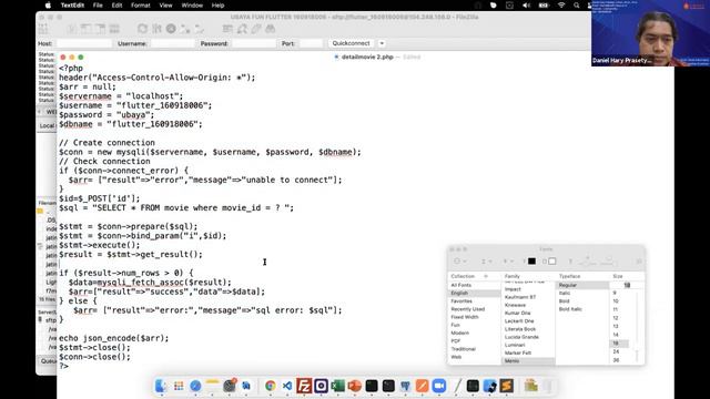 Flutter week 9 - Web Service and Database part 2 : Parameters and Nested JSON смотреть онлайн
