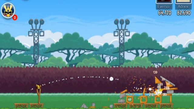 Angry Birds Friends - Level 2 - Week 73 High Score 81K - No Power Up - Weekly Tournament смотреть онлайн