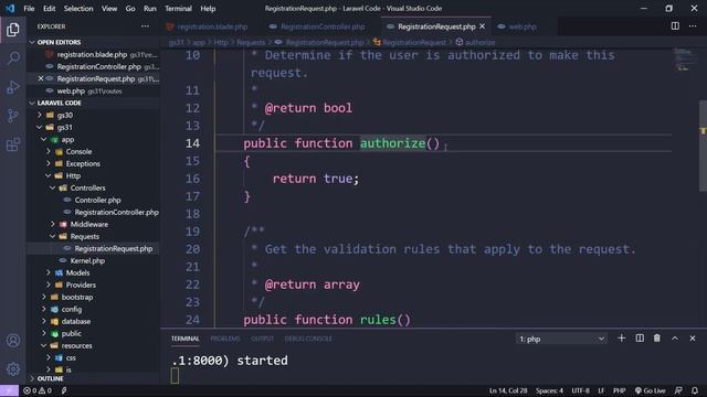 Form Validation using FormRequest in Laravel (Hindi) смотреть онлайн