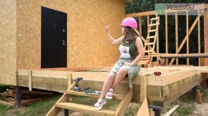 Обзор двухэтажной каркасной бани 6 на 6 метров